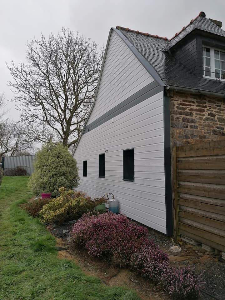 Pose de bardage Guingamp