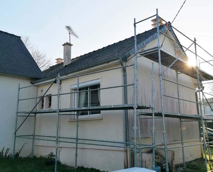 Ravalement extérieur à Guingamp
