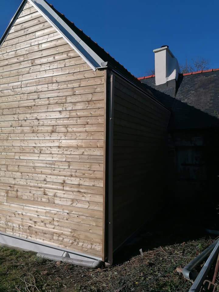 Pose de bardage Guingamp