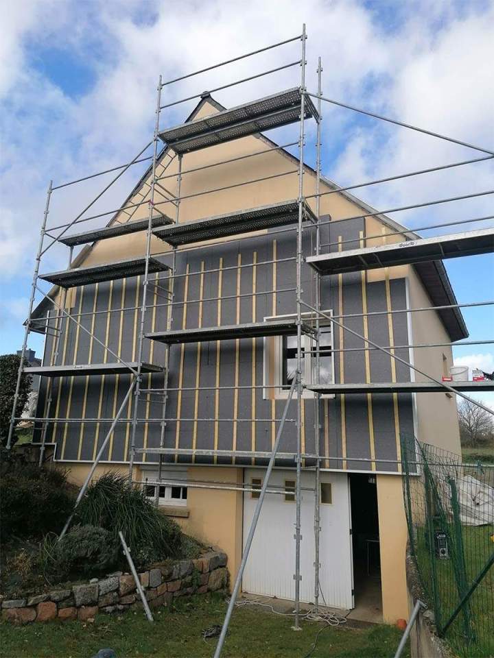 Ravalement et nettoyage de façades par un artisan reconnu