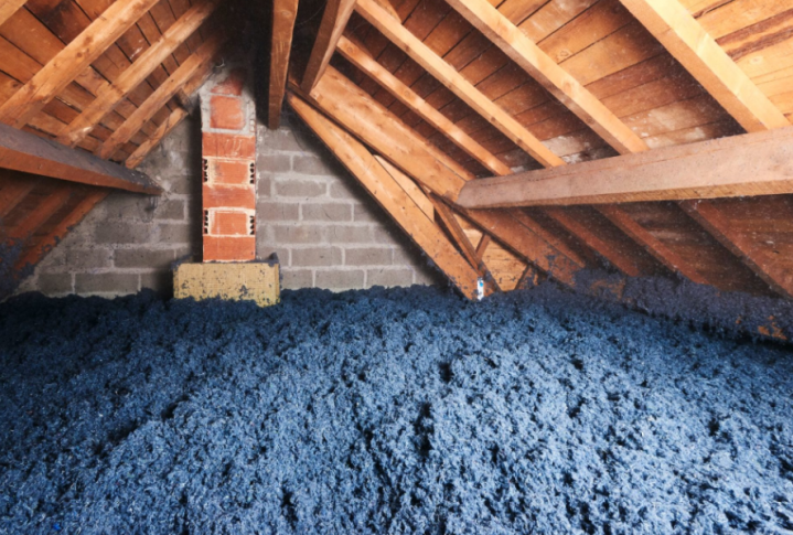 Soufflage des combles perdus