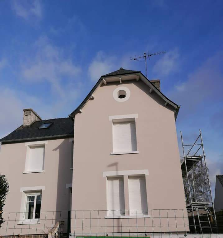 Travaux de ravalement de façade Guingamp